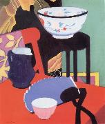 Francis Campbell Boileau Cadell The Blue Fan USA oil painting artist